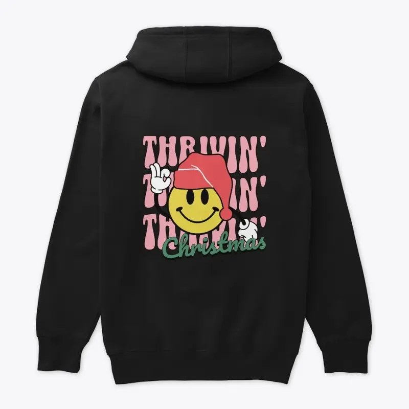 Christmas Smiley Premium Hoodie