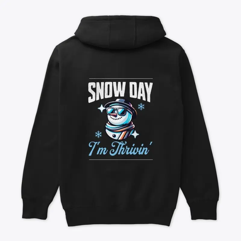 Christmas Snow Day Premium Hoodie